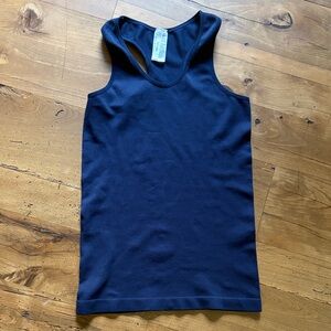 Navy Blue Tank Top